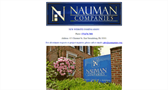 Desktop Screenshot of naumaninc.com