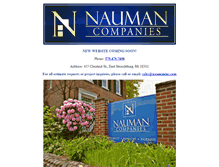 Tablet Screenshot of naumaninc.com